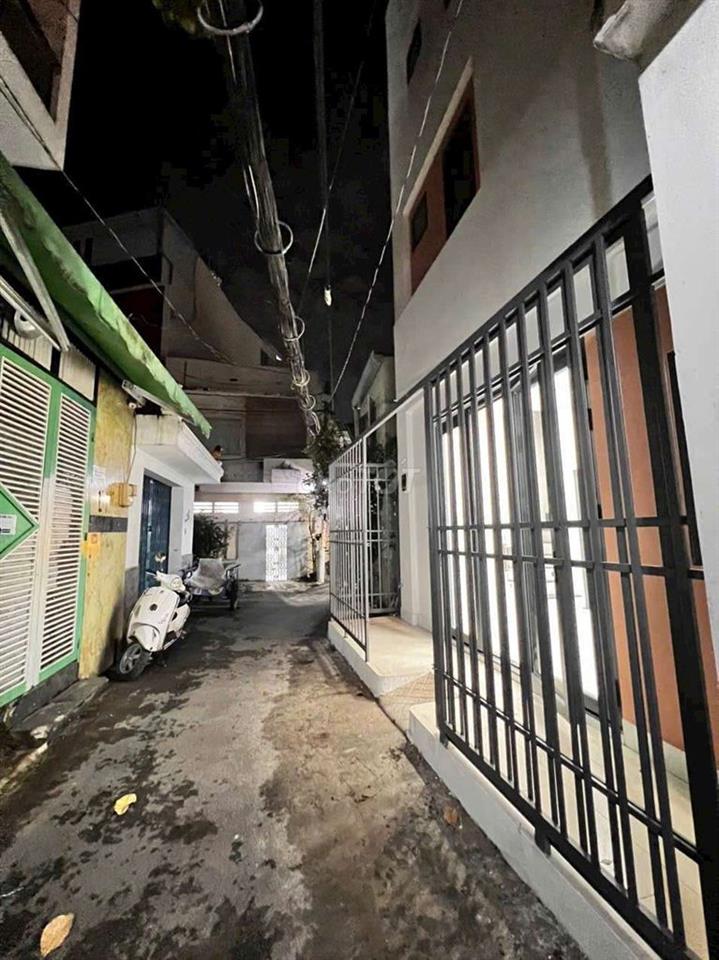 nhà hẻm xe hơi Quang Trung p10, 6x6m, 2 lầu, 3pn, 3wc