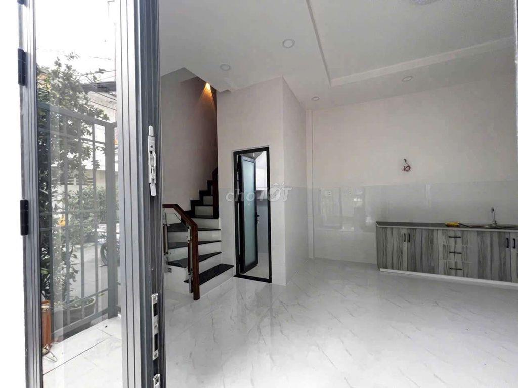 nhà hẻm xe hơi Quang Trung p10, 6x6m, 2 lầu, 3pn, 3wc