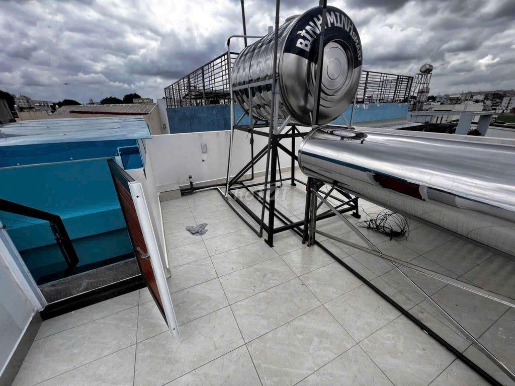nhà hẻm xe hơi Quang Trung p10, 6x6m, 2 lầu, 3pn, 3wc