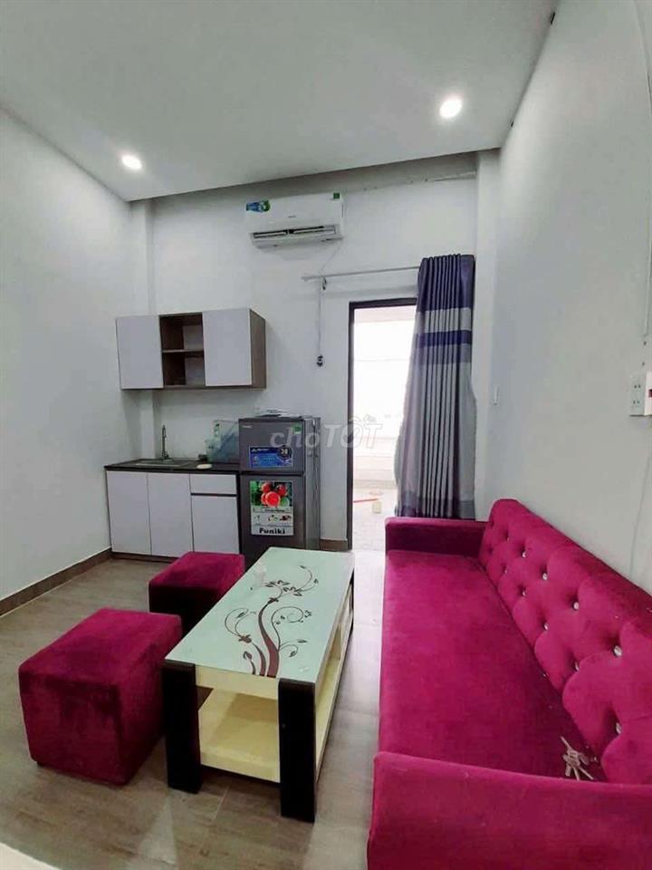 Căn hộ dịch vụ Quang Trung p12, 3,2x18,5m, 3 lầu, 7 phòng, thu 28 tr