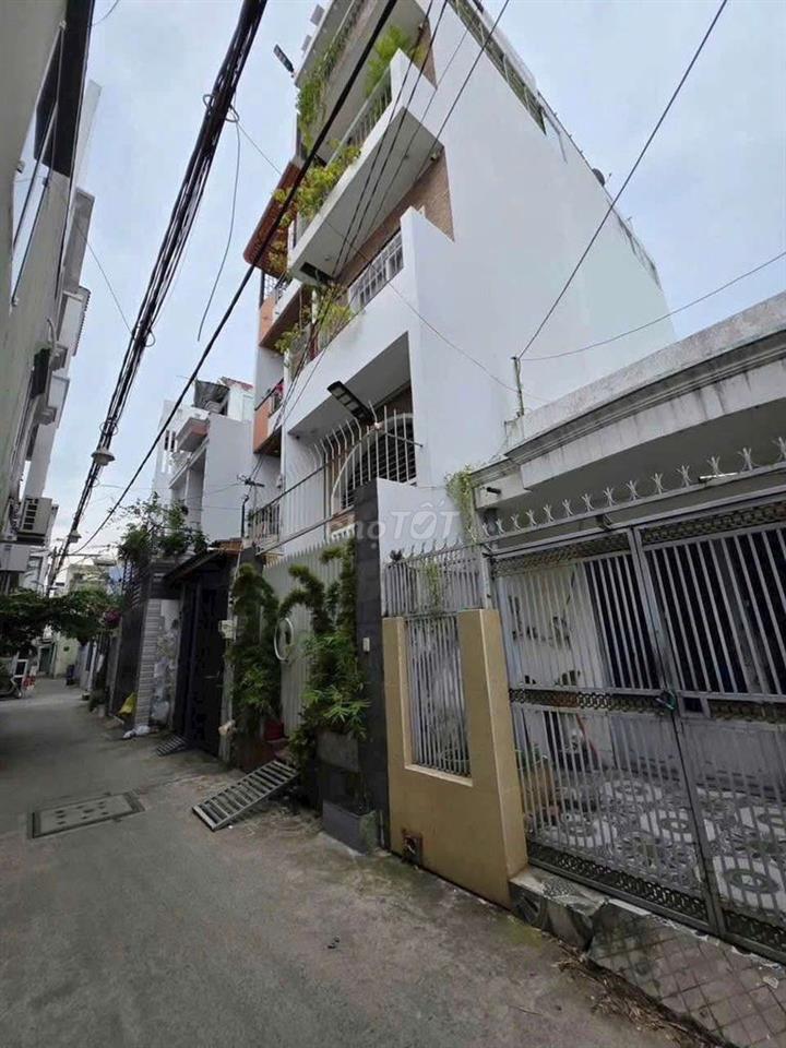 nhà hẻm 1358 Quang Trung p14, 4,2x15,5m, cấp 4, công nhận 64m2