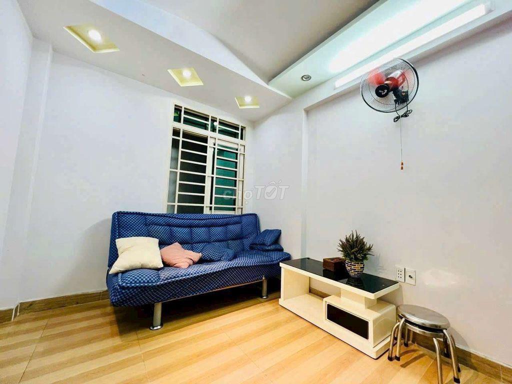nhà hẻm 285 Phạm Văn Chiêu, 3,2x14m, 1 lửng 3 lầu, 4pn, 3 máy lạnh