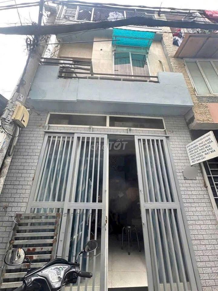 nhà hẻm 275 Quang Trung p10, 3,3x5,5m, 2 lầu, 2pn, 3wc