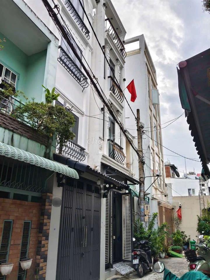 nhà hẻm xe hơi Thống Nhất - Nguyễn Văn Lượng - ngang đẹp 4m 
