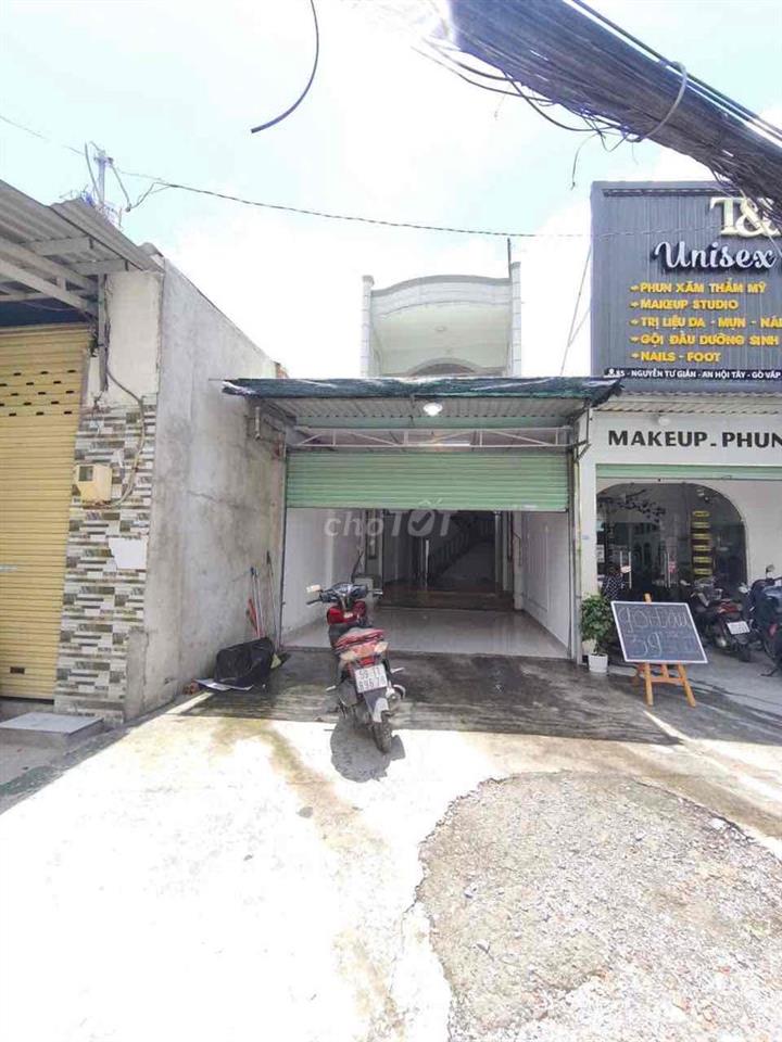 cho thuê nhà mặt tiền Nguyễn Tư Giản 4x30 2pn 2wc 17tr tl