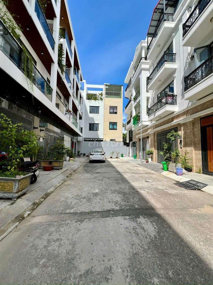 Cho Thuê Nhà Ngay Cầu An Lộc DT 4x20 1Trệt 3Lầu 5Pn 6Wc Sân Ôtô 7 Chổ