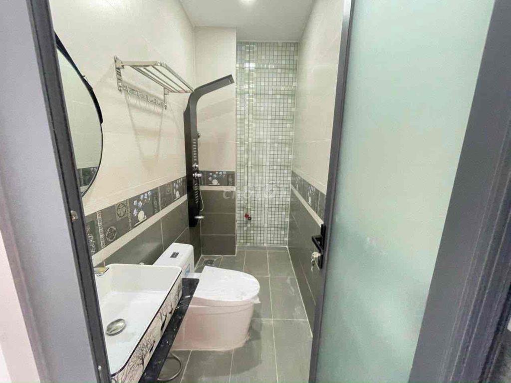 Cho Thuê Nhà Mới Xây 100% DT 250m2 1Trệt 1Lửng 3Lầu 4pn 5Wc Hẻm An Nih