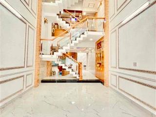 Cho Thuê Nhà Mới Xây 100% DT 250m2 1Trệt 1Lửng 3Lầu 4pn 5Wc Hẻm An Nih