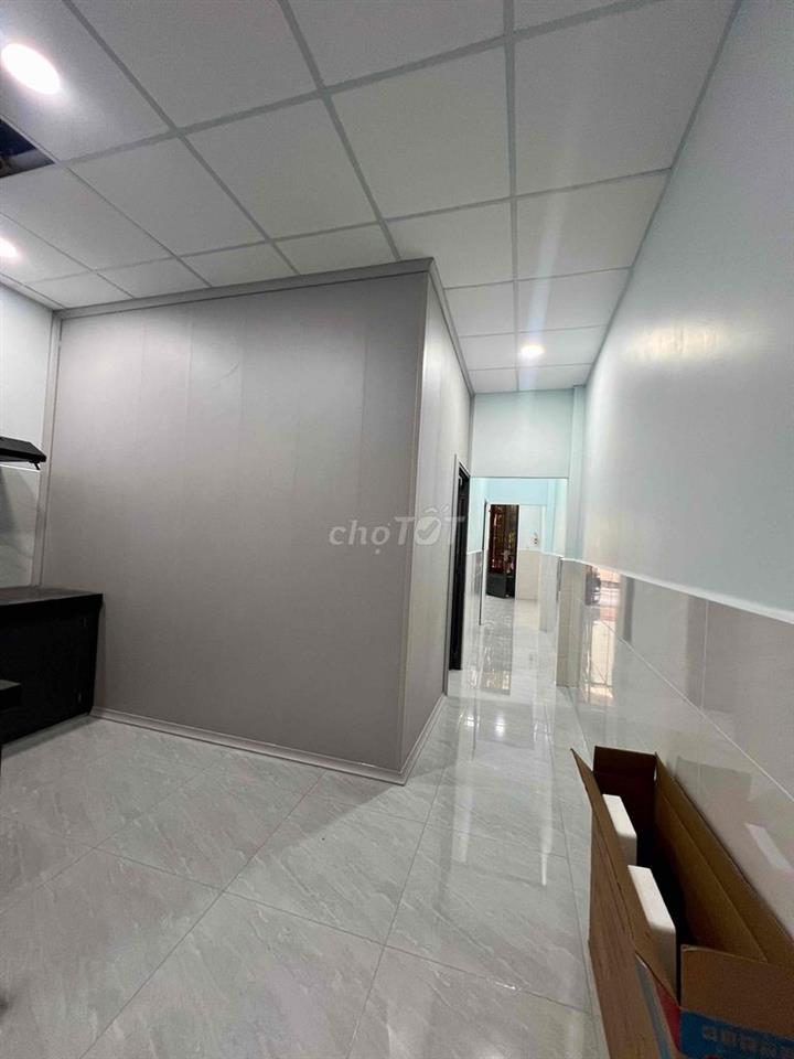 Cho Thuê Nhà Mới Tinh DT 60m2 1Trệt 2Pn 1Wc Đường Nhựa Thông Xe Tải