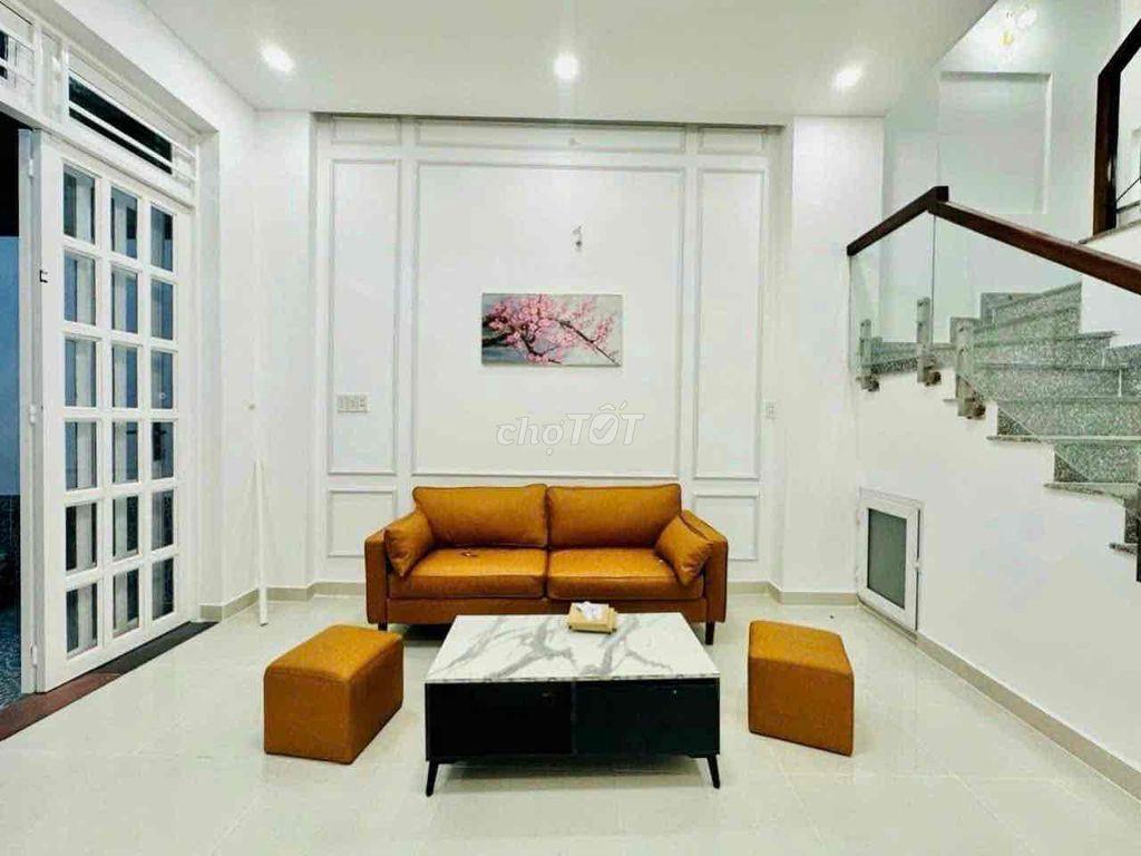 Cho Thuê Nhà DT 4x15 1Trệt 1Lầu 2Pn 2Wc Sân Xe Máy Hẻm Ôtô Như Hình