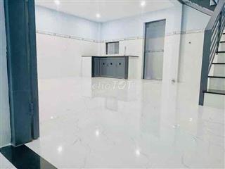 Cho Thuê Nhà Thạnh Lộc 13 DT 75m2 1Trệt 1Lửng 2Pn 1Wc Ngay Bông Sen