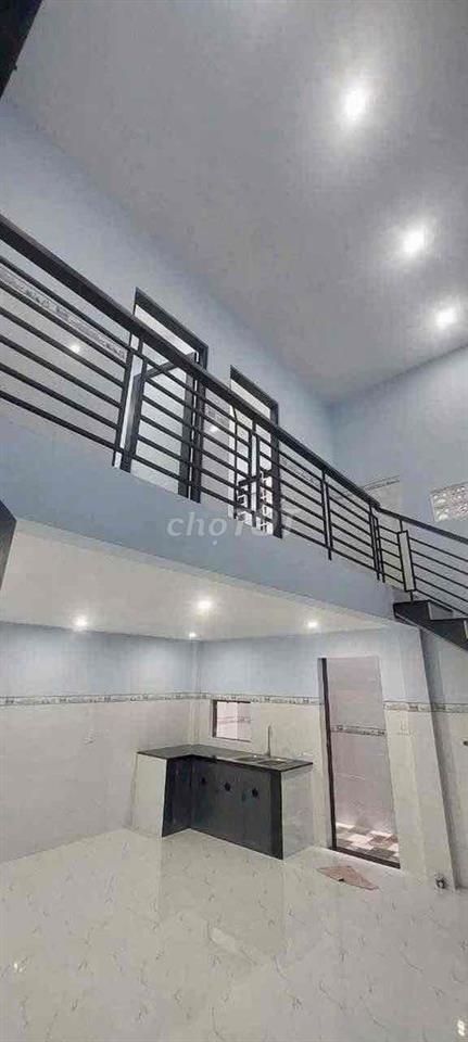 Cho Thuê Nhà Thạnh Lộc 13 DT 75m2 1Trệt 1Lửng 2Pn 1Wc Ngay Bông Sen