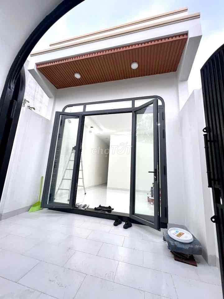 Cho Thuê Nhà Mới Xây 100% DT 4x22m Gồm 2Pn 2Wc Hẻm Ôtô Gần Gò Vấp