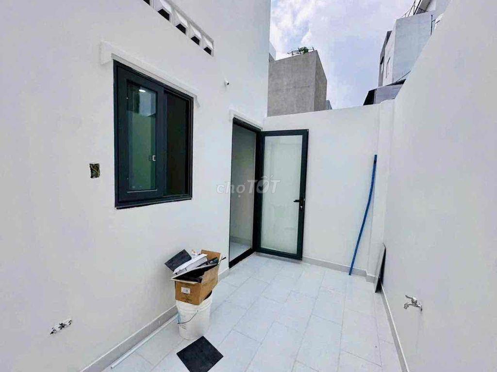 Cho Thuê Nhà Mới Xây 100% DT 4x22m Gồm 2Pn 2Wc Hẻm Ôtô Gần Gò Vấp