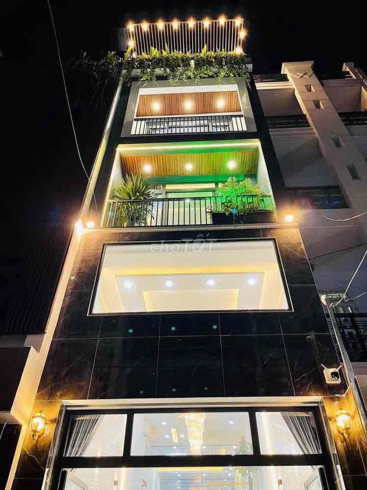 💎 💎 💎 FULL NỘI THẤT CAO CẤP MỚI 4❌20M  TRỆT 2 SÂN THƯỢNG 4PN 5WC P