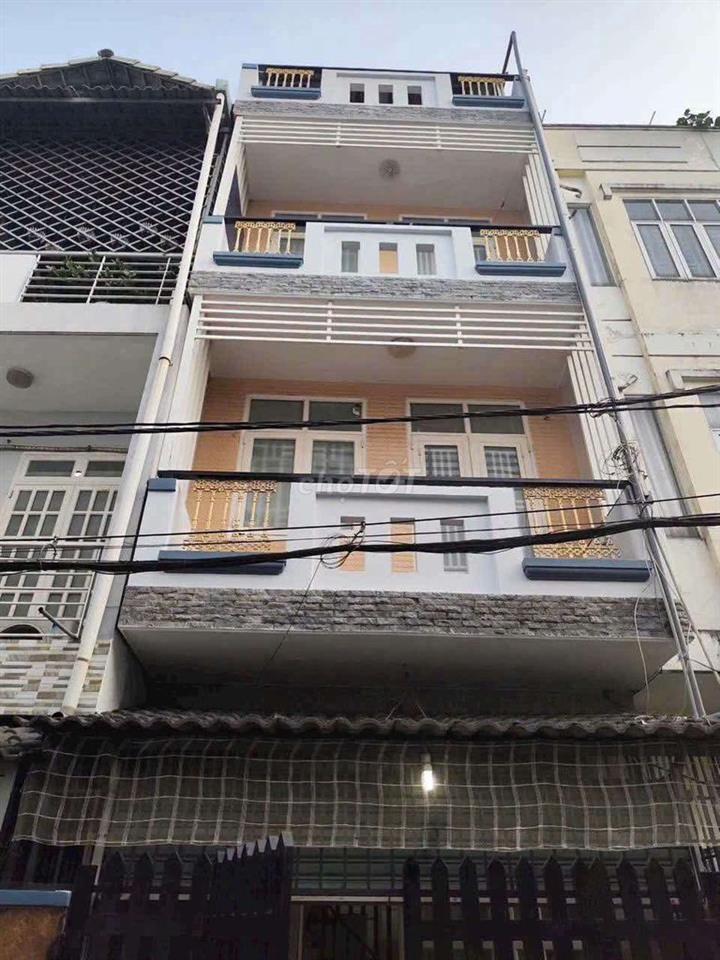 4x16m 3 lầu 5pn 3wc thới An 20, gần gò vấp nhà sạch mới hẻm ô tô 6m
