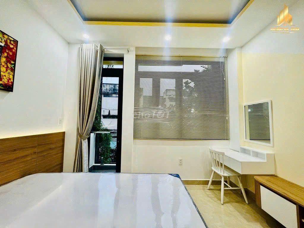 Cho thuê Nhà Quang Trung 3 lầu, 4pn, 3wc - Full nôi Thất 