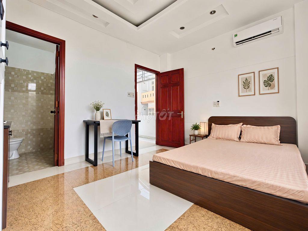 Studio cửa sổ thoáng rộng có sẵn nt cơ bản gần EMart