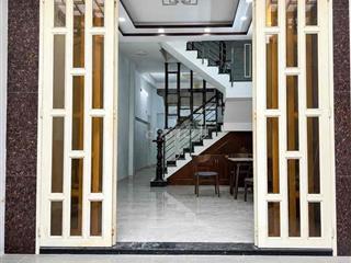 Nhà Mới Hẻm Xe Hơi Thông đg Ng Tư Giản P12: 4x15m, 3 lầu, 5PN