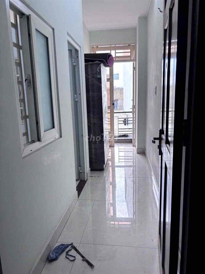 Nhà Mới Hẻm Xe Hơi Thông đg Ng Tư Giản P12: 4x15m, 3 lầu, 5PN