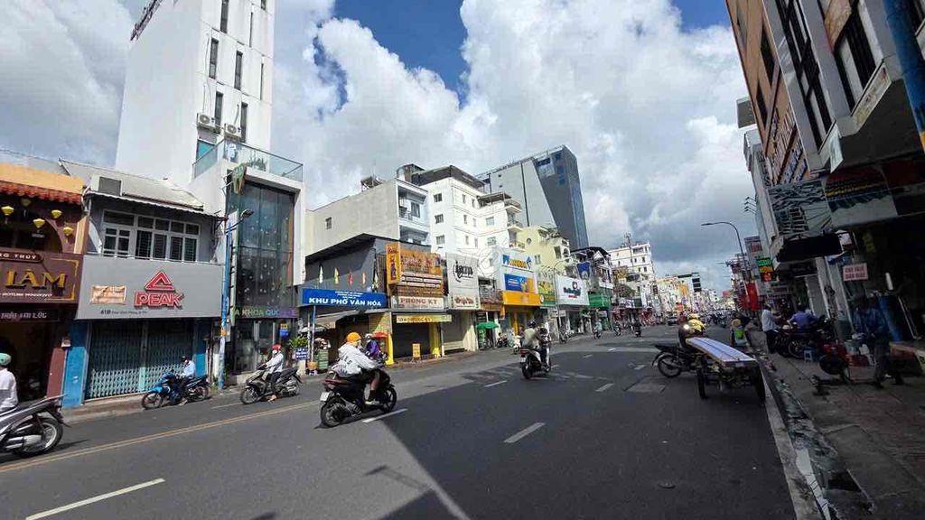 Cho thuê Mặt tiền nguyên căn 80m2 phan đình phùng giá 3x