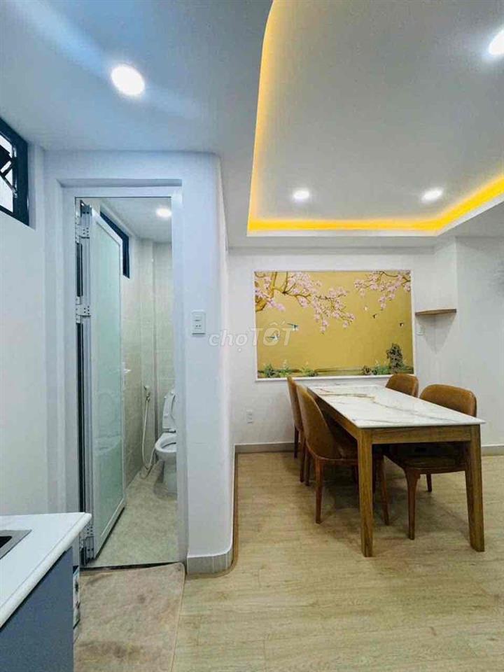 cho thuê nhà 435/ thống nhất (4x14) lửng 4 lầu , 4pn , 6wc full nt