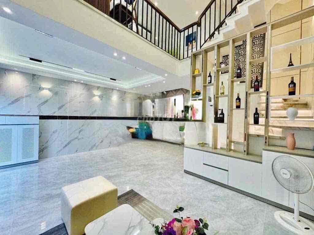cho thuê nhà 162 nguyễn duy cung ( 6,5x7) lửng , 3 lầu , 3pn , 4wc