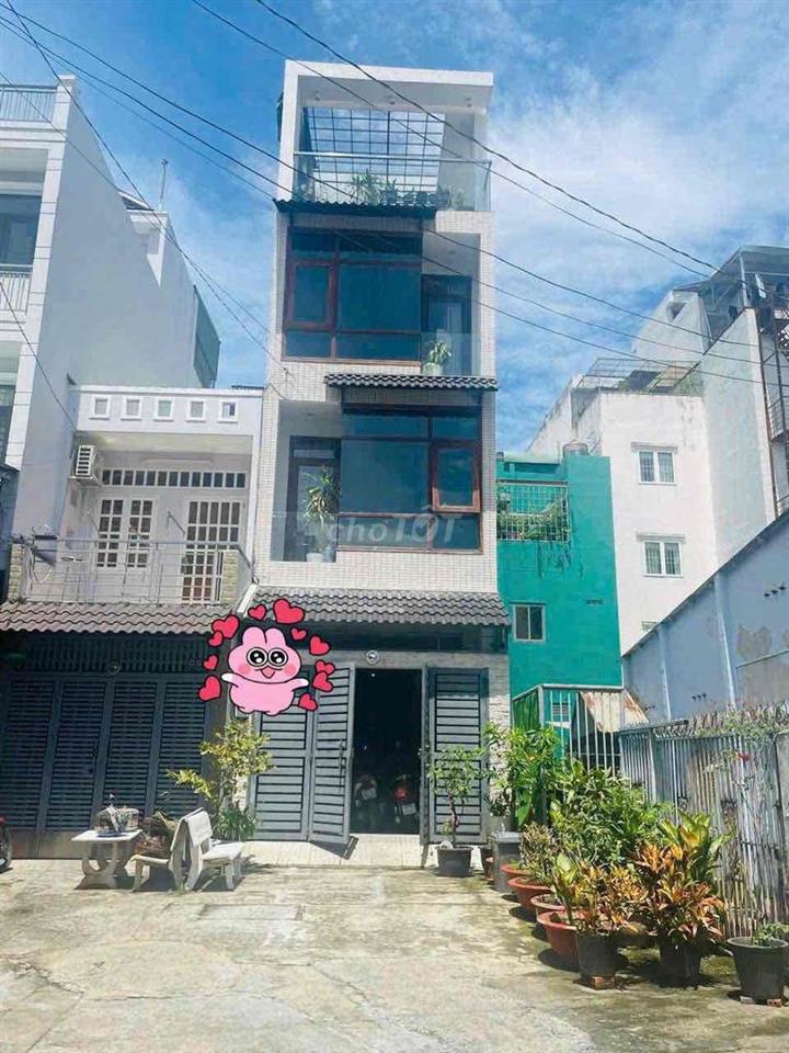 Cho thuê nhà 472 Phan huy ích p12(4x16) 2 lầu , st , 4pn , 5wc
