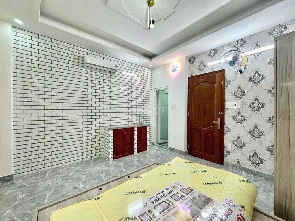 cho thuê nhà đường số 59 ( 4x16) 4 lầu , 9pn , 9wc full có thang máy
