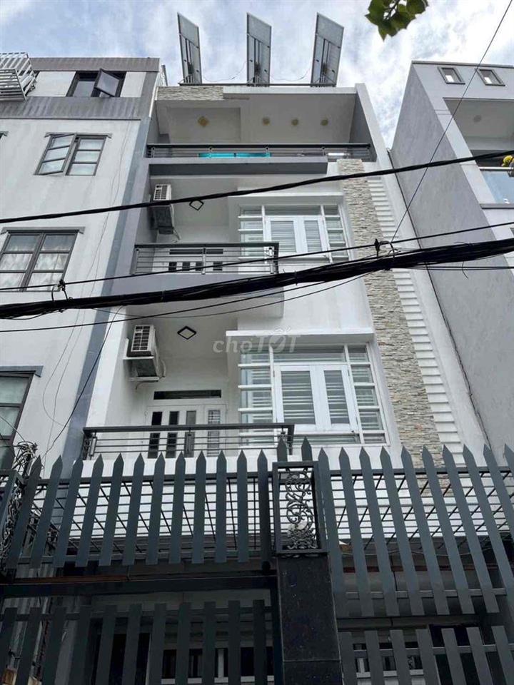 cho thuê nhà gò vấp nhà 1 tr 2 lầu sân thượng hẻm thông xe hơi