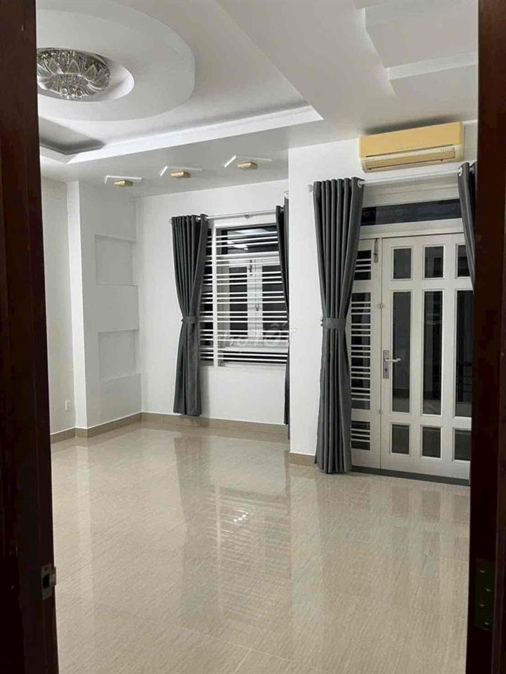 cho thuê nhà gò vấp nhà 1 tr 2 lầu sân thượng hẻm thông xe hơi