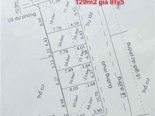 BÁN 3 LÔ ĐẤT GÓC MẶT TIỀN ĐƯỜNG QUÁN TRE- TRUNG MỸ TÂY GIÁ TỐT