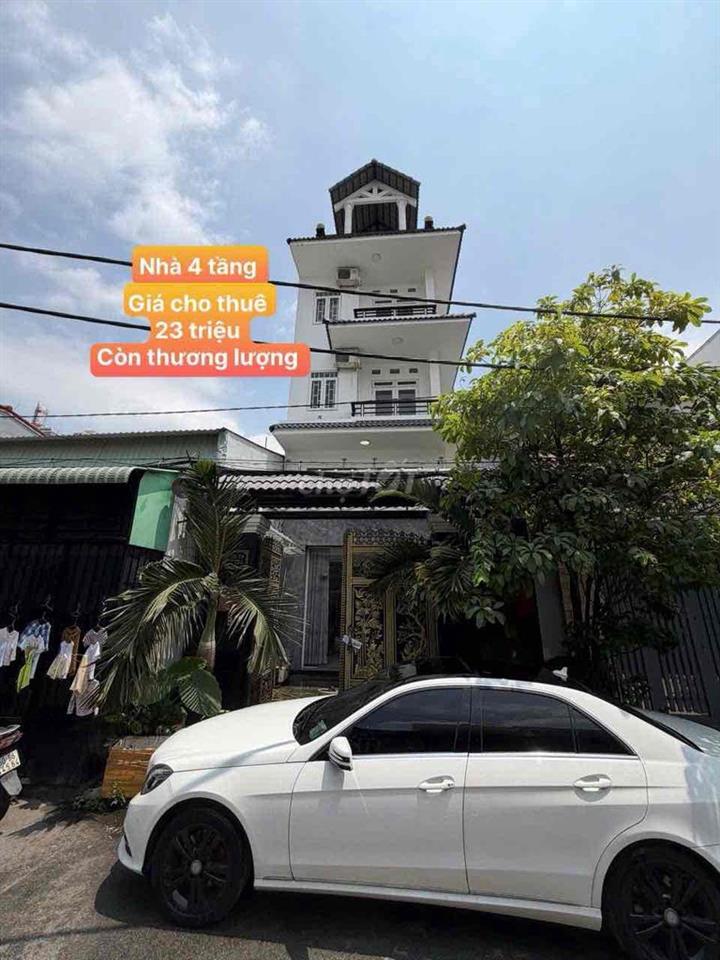 cho Thuê nhà 4 tầng Gò Vấp