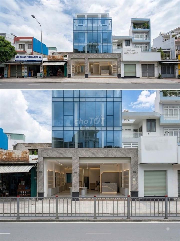 CHO THUÊ BUILDING MỚI XÂY MẶT TIỀN Đ.NGUYỄN OANH (HẦM 5 LẦU 10X22) ĐẸP