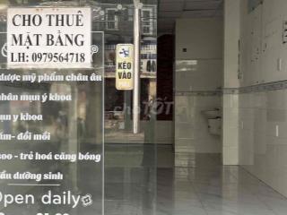 CHO THUÊ MẶT BẰNG KINH DOANH, BUÔN BÁN