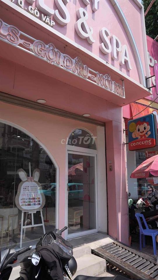 sang nhượng tiệm nail-gội đầu-mi ngay ngã 4 CV Làng Hoa gò vấp