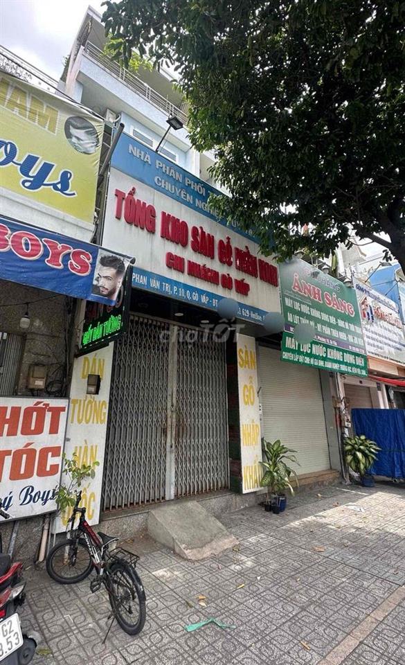Cho thuê mặt bằng + 1 lầu mặt tiền Phan Văn Trị