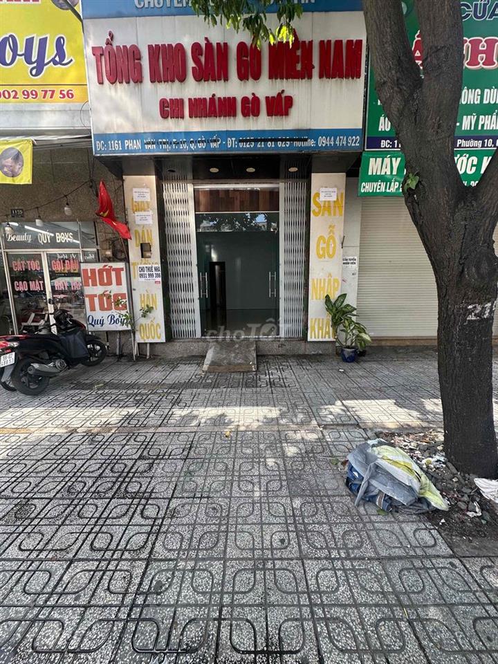 Chính chủ cho thuê nhà mặt tiền + 1 lầu đường Phan Văn Trị, phường 10