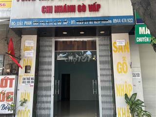 Chính chủ cho thuê nhà mặt tiền + 1 lầu đường Phan Văn Trị, phường 10