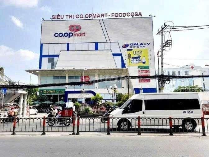 Kẹt thanh lý gấp 110m  ngang 6m Mặt tiền Quang Trung Ngã 4 CoopMart