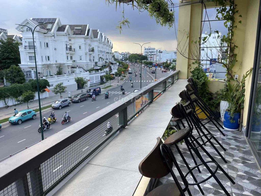 QUÁN CAFE ĐẸP LẮM, CAFE MÁY LẠNH - VIEW CROFTOP, TRỆT VỈA HÈ 9m, View