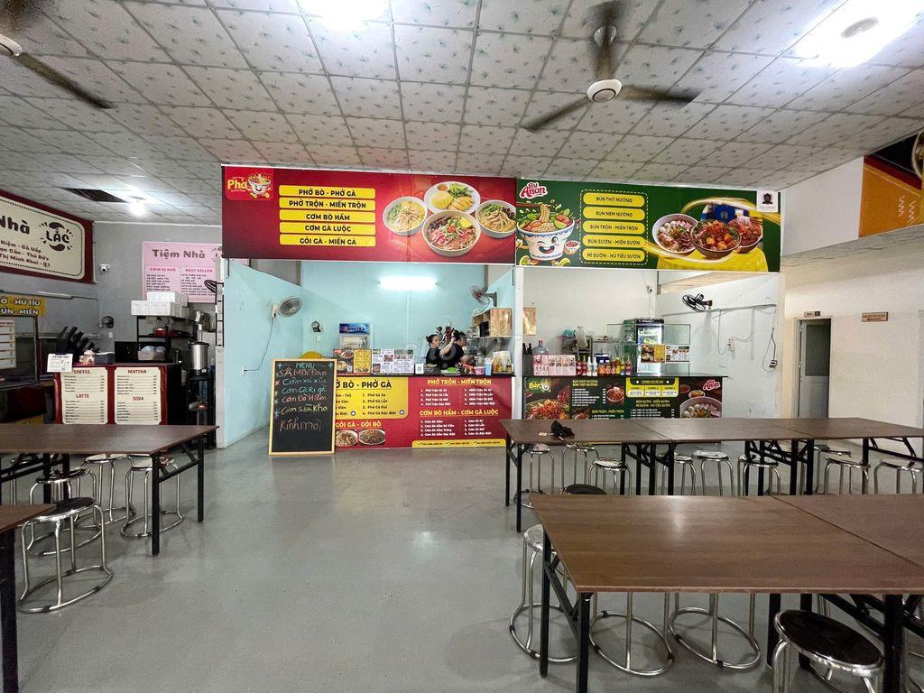 Cho thuê gian hàng foodcourt / căn tin trong trường Đại học Gò Vấp