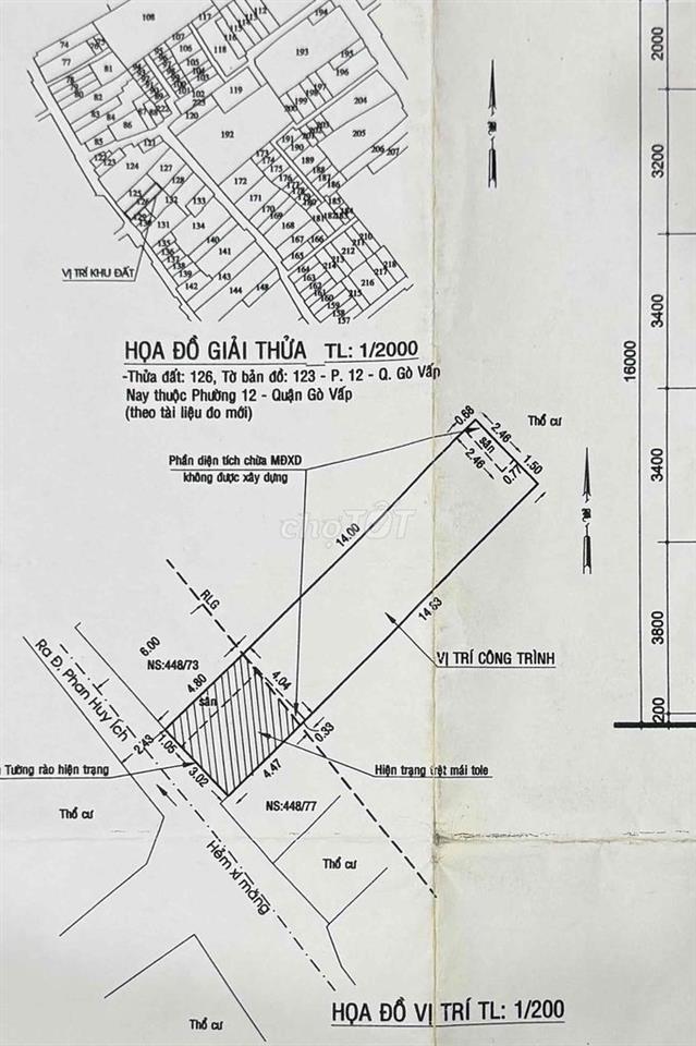 Hẻm 448 Phan Huy Ích, EMart Gò Vấp