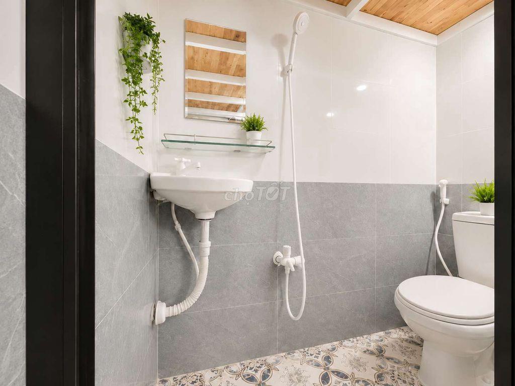 Phòng Giá Rẻ Mới Xây Gân CV Làng Hoa, Chợ Hạnh Thông Tây- Lê Văn Thọ