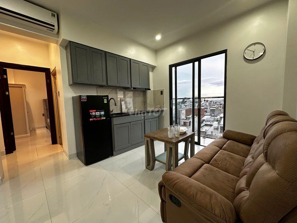 1 PHÒNG NGỦ VIEW ĐẸP , CAO CẤP , ĐẦY ĐỦ NỘI THẤT NGAY NGÃ TƯ THỦ ĐỨC 