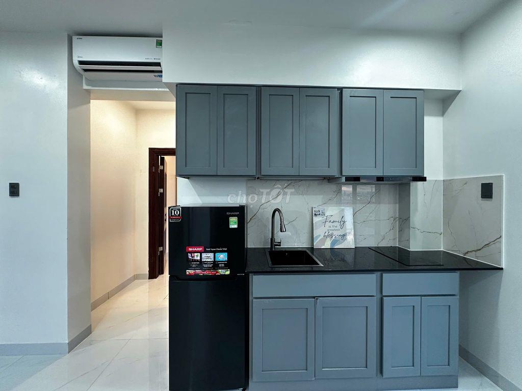 1 PHÒNG NGỦ VIEW ĐẸP , CAO CẤP , ĐẦY ĐỦ NỘI THẤT NGAY NGÃ TƯ THỦ ĐỨC 
