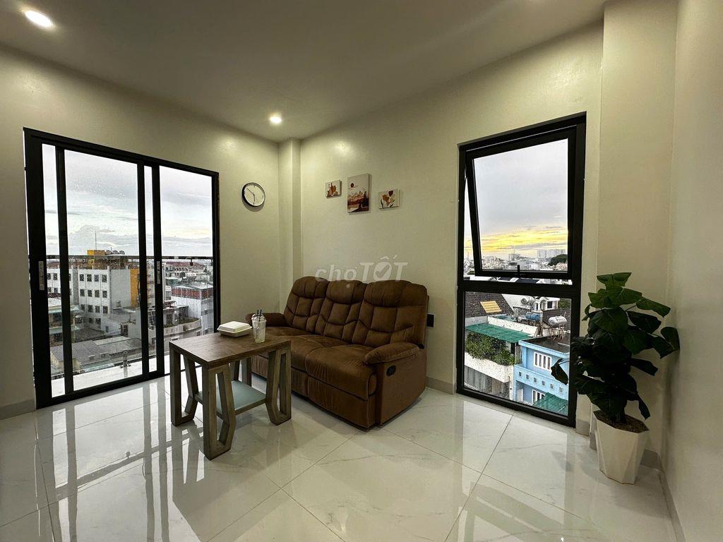 1 PHÒNG NGỦ VIEW ĐẸP , CAO CẤP , ĐẦY ĐỦ NỘI THẤT NGAY NGÃ TƯ THỦ ĐỨC 