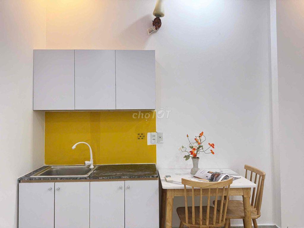 STUDIO RỘNG FULL NỘI THẤT NGAY ETOWN ĐI BỘ 3P