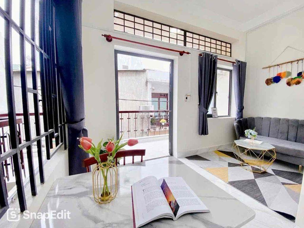 STUDIO 1 PHÒNG NGỦ TÁCH BẾP FULL NỘI THẤT CÓ BAN CÔNG 1P ĐẾN QUẬN 10