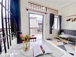 STUDIO 1 PHÒNG NGỦ TÁCH BẾP FULL NỘI THẤT CÓ BAN CÔNG 1P ĐẾN QUẬN 10